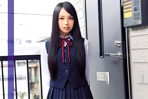 パイパン、黒髪、145センチ…中出しOKの制服美少女デリバリー!