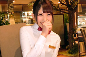 【100%完全ガチ交渉】白石雪愛さん 22歳。横浜の激カワ看板娘を店内で犯す!