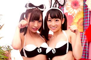 佐々波綾 大島美緒 最高の美少女に禁欲したドロドロ精子をぶっかけ!の画像です