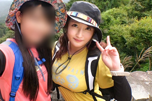 【ナンパTV】高尾山でゲットした巨乳女子大生の登山ガールとのほろ酔いSEX動画
