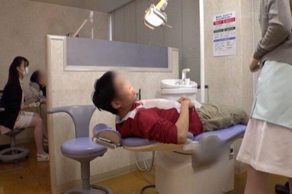 ショタ歯科クリニック 巨乳密着で人気の歯科助手宝田さん Post1