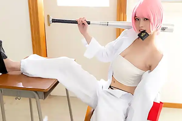 完璧ボディの女子大生コスプレイヤー。手マンで責められ身をよじる 北島愛菜 Post155