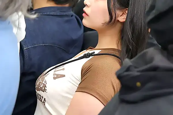満員電車で見つけた巨乳美女を痴漢！そのまま激ピストンで犯しまくる Post155