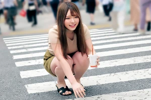 天神ユリ 超絶可愛い女子大生ギャルをナンパ。リモバイを装着させて羞恥全開の野外散歩