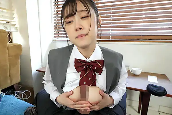 教え子JKの誘惑に負けてしまい…発育中の巨乳に挟まれるパイズリで暴発！ Post155
