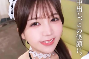 清楚な元アナウンサーが大胆メイド姿！濃厚フェラで男を追い込み顔射される 和香なつき