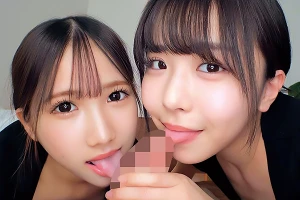 裏オプにもノリノリなメンエス嬢たち！2人がかりでハーレム手コキ開始！