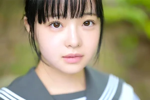 制服が似合う奇跡の童顔美少女がAVデビュー。立ちバックで突き上げられ潮吹き絶頂 井上もも