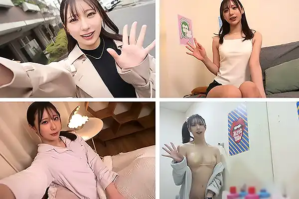 美しすぎる女子アナお姉さんが禁欲生活に挑戦–ムラムラ限界の状態でAV撮影日を迎える 三好佑香 Post155