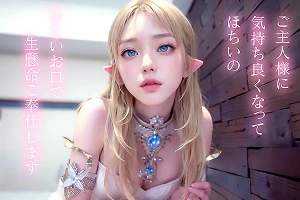 美少女エルフがフェラチオご奉仕！搾精の後は大胆な放尿プレイで魅せる