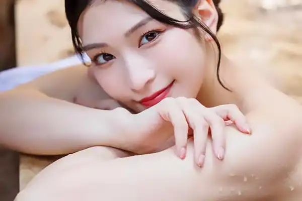 美しい女将が湯女サービスでおもてなし！客にクンニされて快楽に喘ぐ 本庄鈴 Post155