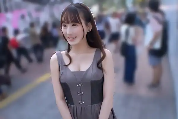 【ナンパTV】渋谷清楚JDが実は経験30人！敏感ボディでビクビク反応、ボリューム胸尻揺れまくり恥ずかし夜景立ちバックで大声イキ