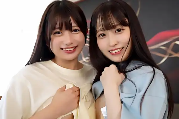 【しろうとまんまんW】ホカンスで美少女2人とハーレム3P！笑いと絶頂の濃密桃源郷 