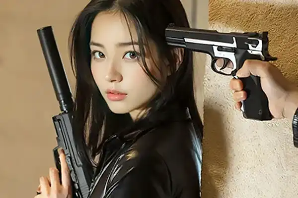 囚われたAI女捜査官が快楽堕ち！騎乗位で艶っぽい喘ぎ声が漏れる 磯貝レイ