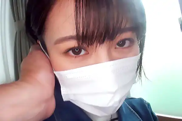 ボーイッシュな美人ナースを調教！指に大量の愛液がねっとり絡みつく 深澤翔子 Post155