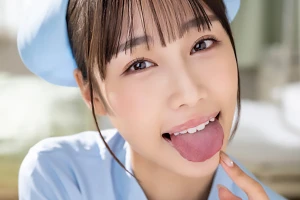 斉藤帆夏 美人なナースが大好きなチンポを手コキフェラ。濃厚ザーメンをたっぷり顔射