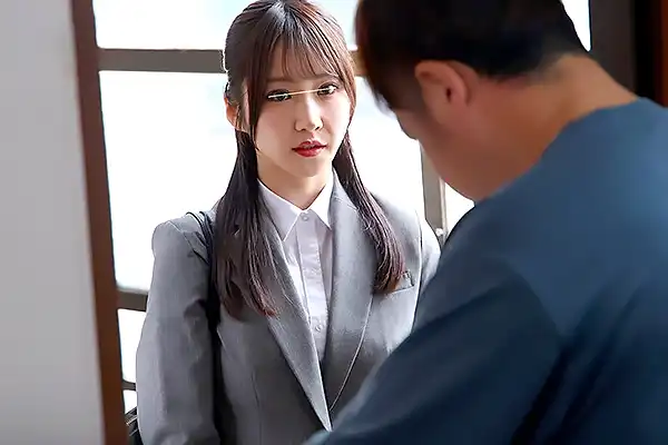 美人OLが謝罪のためにカスハラ客の自宅を訪問–密室でチンポを見せられて戸惑う Post155