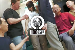 中出し願望が暴走する美人妻！目隠し状態で他人棒をしゃぶり続ける 八森わか菜