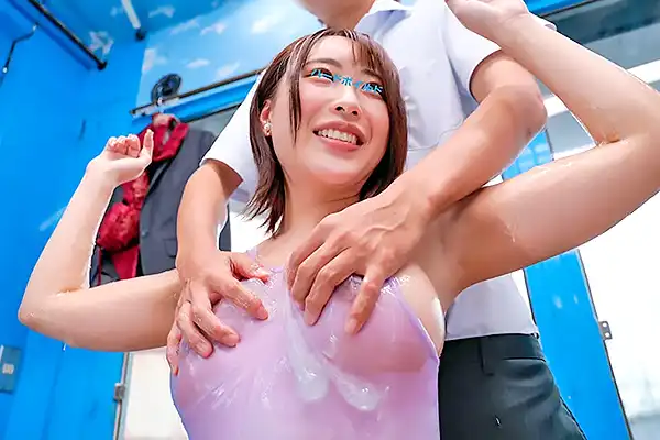 【マジックミラー号】美人OLがスライムエステを体験する–巨乳をヌルヌルにして揉みしだく Post155