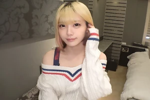 【シロウトTV】金髪ギャルるなが初AVで爆エロ覚醒！お淑やか顔から下品に喘ぎまくり、騎乗位で自ら腰振りイキ狂うギャップ萌え