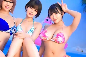 グラドルやモデルで活躍する港区女子と乱交パーティー！爆乳美女を激ピストンして中出し