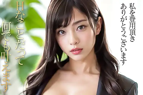 セクハラ大歓迎なAI社長秘書がAVデビュー！妖艶なランジェリー姿で乱れる 才原玲 Post155