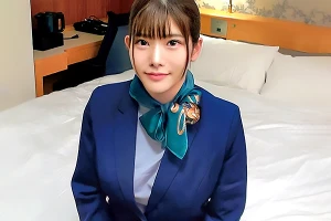 堀北さん 大手航空会社のCAさんが童貞チンポを優しくパイズリして…巨乳を揺らしながら筆おろし！