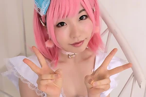 天海こころ アイドルを目指す激カワ彼女を寝取られる。コスプレ姿でチンポをぶち込まれNTR立ちバック