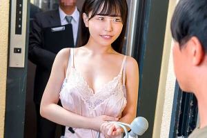  派遣された美少女が玄関でおっぱいを見せる。童貞0％を目指す性活保護法で筆下ろしSEX