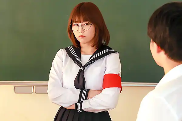 セックスで男子を黙らせようとする爆乳JK！そのままどっぷり中出しされる 松本菜奈実