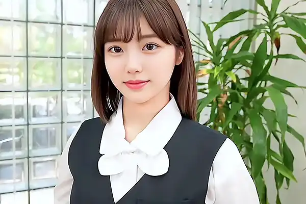 半導体企業の美人受付嬢が覚醒！丁寧フェラ奉仕から騎乗位で突き挿れる