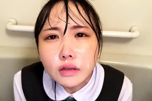 おじさんにオナホ扱いされたミニマム女子が…イラマチオで精子まみれに！ 池内遥