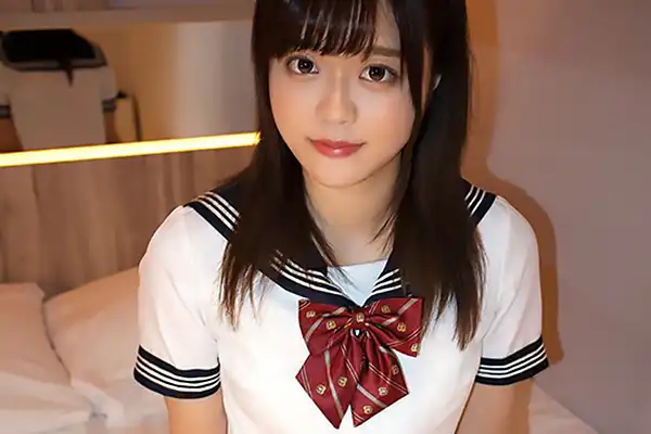 奏音かのん 容姿端麗な美少女JKとハメ撮りセックス。剛毛まんこにチンポをぶち込みザーメン中出し