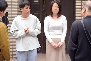 母親と息子が実家での2人暮らしを始める–子供の頃のように巨乳を吸いながら甘える 椿紗枝