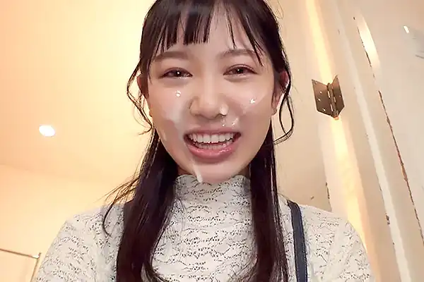 小さな口で全身を丁寧に舐め尽くし初挑戦で9発オール顔射に挑む新人アイドル 百仁花
