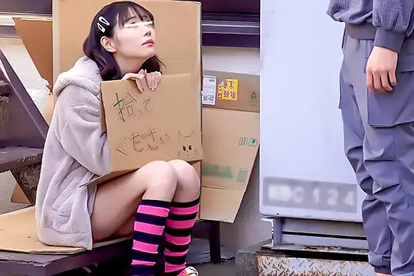 優しかった男が2人きりになって豹変！神待ち家出少女が中出しされてしまう Post155