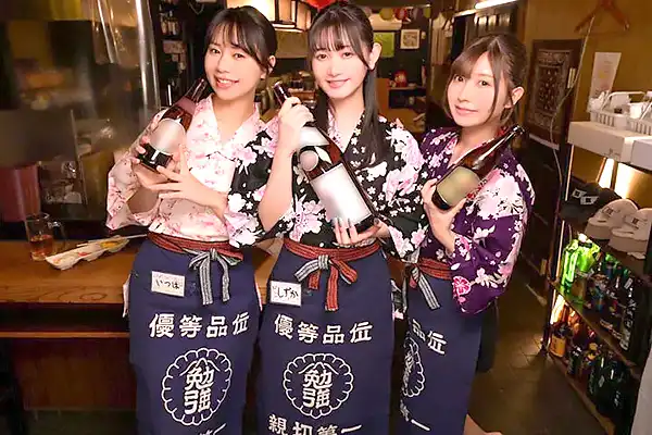 風俗まがいの裏サービスを提供する居酒屋！女子大生バイトがフェラで搾り取る 静河 五芭 Post155