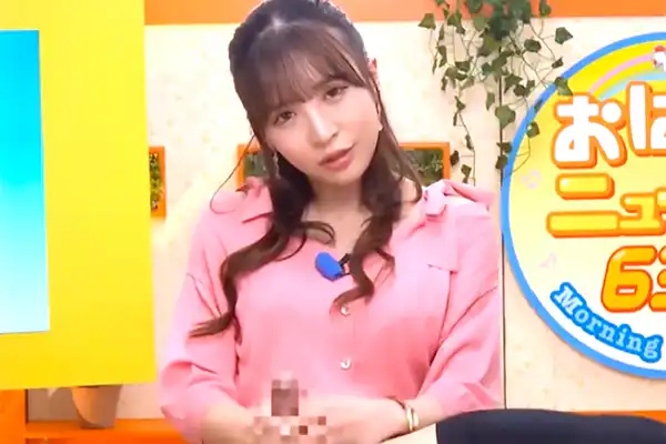 可愛い顔で卑猥な淫語を連発する女子アナウンサー!放送中に手コキでザーメン暴発させる 小那海あや Post