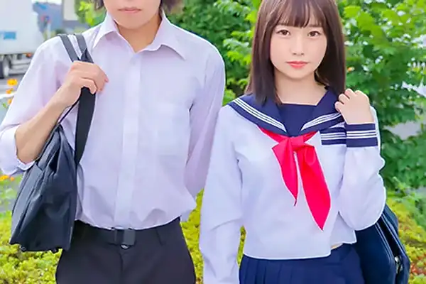 【マジックミラー号】彼氏のチンポ当てゲームでJKが悪戦苦闘–手コキして感触を探っていく Post155