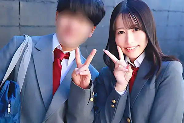 【マジックミラー号】罰ゲームで美少女JKに即ハメ！窓越しに彼氏を見ながら絶頂する