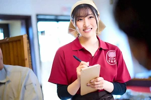 マチアプで出会った地味なおばさんが蕎麦屋の店員だった。自宅に連れ込んで中出しSEX