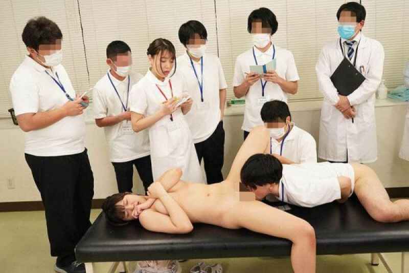 羞恥 生徒同士が男女とも全裸献体になって実技指導を行う質の高い授業を実践する看護学校実習2022
